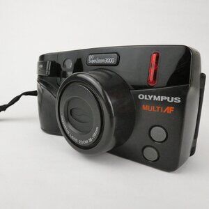 Olympus Super Zoom 3000 Camera with Strap Manual 35MM 38-110 mm Multi AF VINTAGE